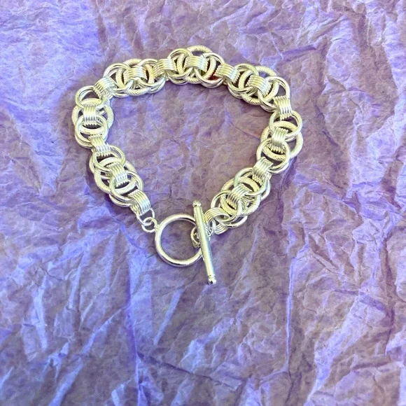 Silver bracelet - Picture 1 of 3